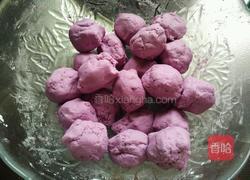 紫薯芝麻球的做法图解5