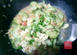 西红柿鸡蛋烧丝瓜豆腐的做法图解15