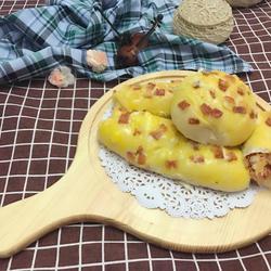 芝士香肠培根包、芝士肉松包的做法[图]