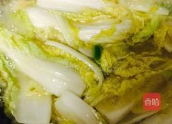 浇汁小白菜的做法图解5