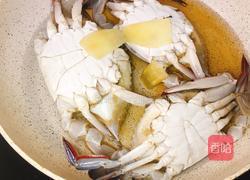 葱香螃蟹的做法图解2
