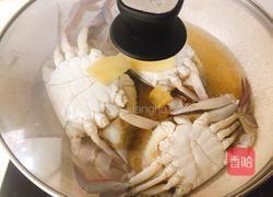 葱香螃蟹的做法图解3
