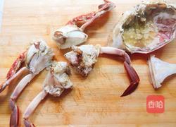 葱香螃蟹的做法图解5