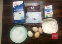 巧克力蛋糕卷的做法图解1