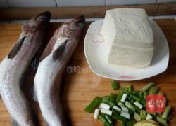 明太鱼炖豆腐的做法图解1