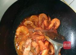 茄汁大虾的做法图解9