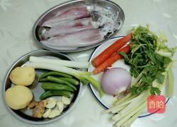 什锦爆鱿鱼的做法图解1