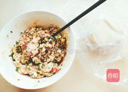 水煎饺 茭白鲜肉饺子的做法图解5