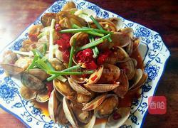 酱爆花甲的做法图解9