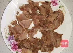 小白菜回勺牛肉的做法图解4