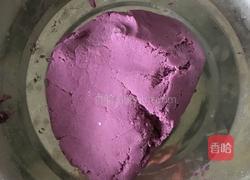 紫薯饼的做法图解3