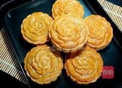玫瑰花馅月饼的做法图解10