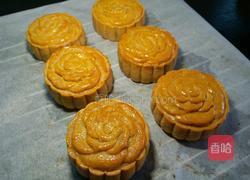 玫瑰花馅月饼的做法图解9