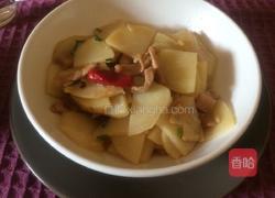 家常土豆片 的做法图解6