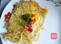 土豆丝太阳煎蛋的做法图解10