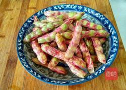 豆角炖肉的做法图解1