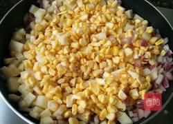 香浓牛奶玉米糊的做法图解4