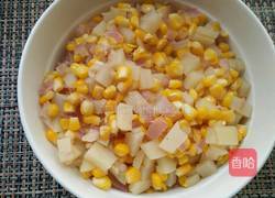 香浓牛奶玉米糊的做法图解7