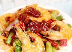 香脆椒开背虾的做法图解21