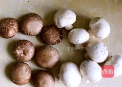 蚝油双菇的做法图解1