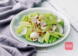 西芹清炒鲜百合的做法图解4
