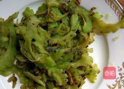 干煸苦瓜的做法图解4