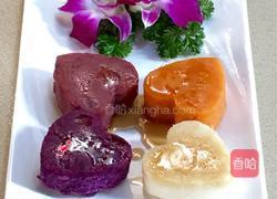 蜂蜜四色点心的做法图解1