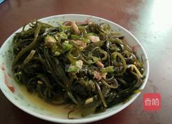 海带丝炒肉的做法图解4