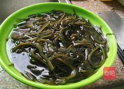 海带丝炒肉的做法图解1