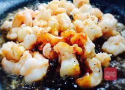 虾仁炒秋葵的做法图解12