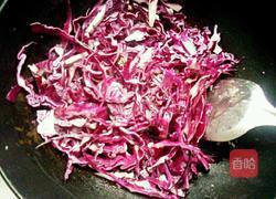 蒜香紫甘蓝的做法图解6