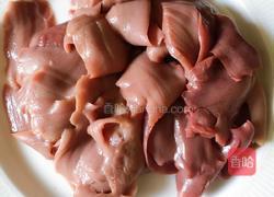 香菜拌猪腰的做法图解2