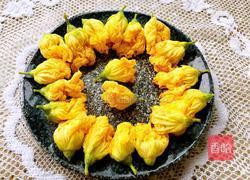 炸丝瓜花的做法图解2