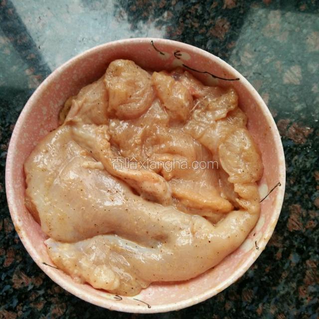 抓匀腌制一小时以上