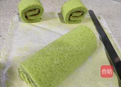 菠菜蛋糕卷的做法图解17