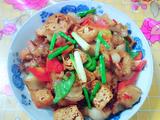 油豆腐回锅肉