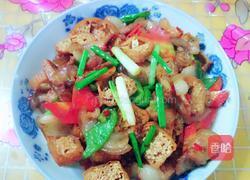油豆腐回锅肉的做法图解9
