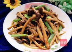 干煸茶树菇的做法图解10