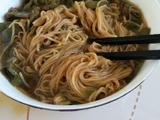 豆角卤金丝面的做法[图]