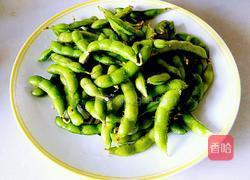 五香毛豆的做法图解1