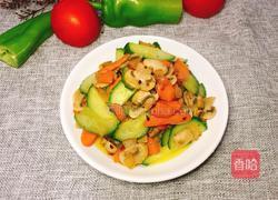 炒三蔬的做法图解7