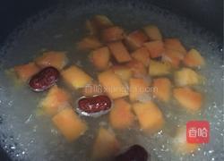 牛奶木瓜汤的做法图解3