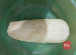 莲菜炒肉的做法图解1