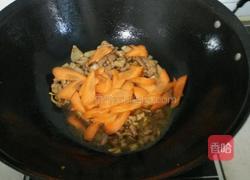 莲菜炒肉的做法图解7