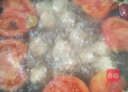 番茄丸子汤的做法图解6