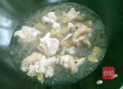 美容养颜花雕猪蹄的做法图解2