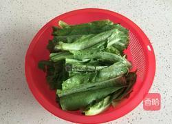 蒜蓉油麦菜的做法图解1