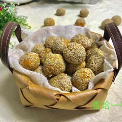 烤南瓜芝麻丸子的做法[图]