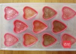 爱心果冻的做法图解10