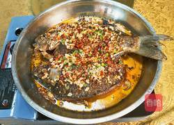 小柱私房菜之蒜香鲫鱼的做法图解6